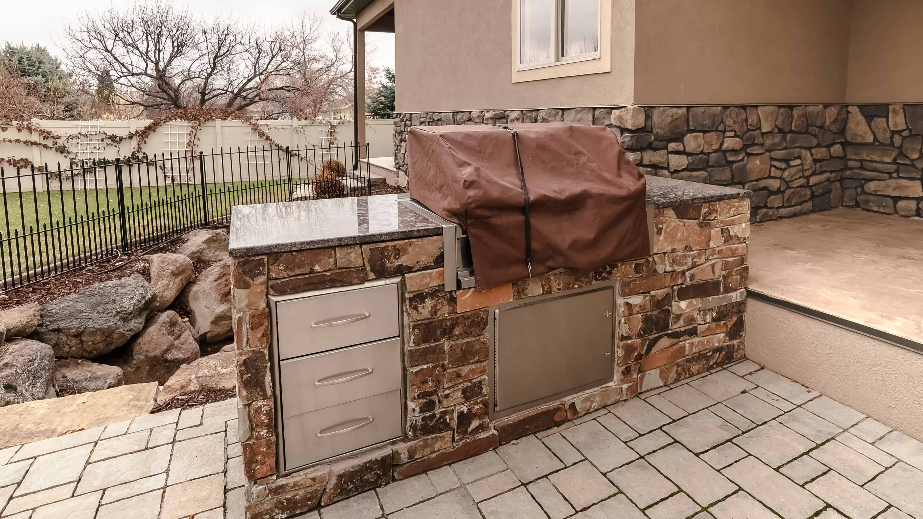 Outdoor Kitchen Installation image