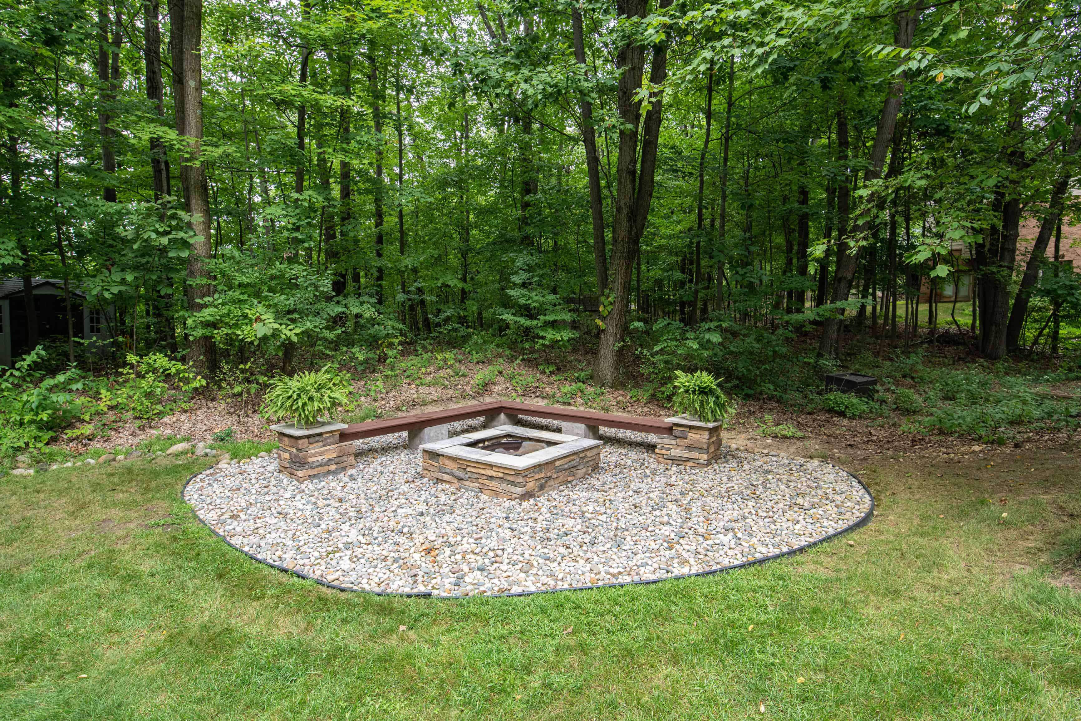 Fire Pit Installation image